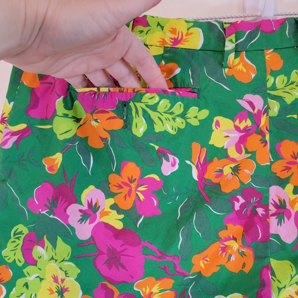 Polo Ralph Lauren Mens Slim Fit Tropical Flowers Shorts Size 38 - Picture 2 of 15